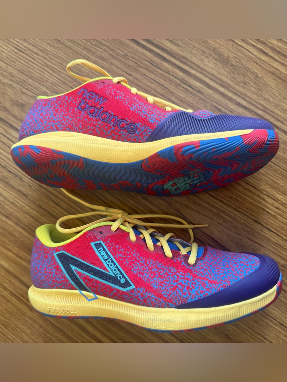 New Balance - FuelCell 996v4.5 Energy Red Bright Lapis Sneakers - Men's size 11